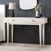Rustic Limewash Dressing Table with 2 Drawers - Beau