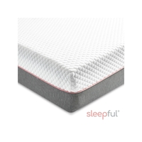 Sleepful Hybrid Memory Foam and 2000 Pocket Sprung Rolled Mattress - Double