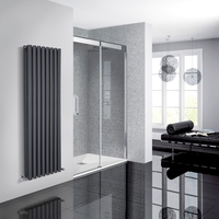 Sliding Door Right Hand 1400mm - 8mm Smoked Glass - Neptune Range