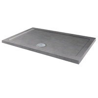 Slim Line Grey Sparkle 1600 x 800 Rectangular Shower Tray