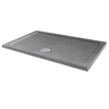 Slim Line Grey Sparkle 800 x 760 Rectangular Shower Tray