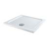 Square Low Profile Shower Tray 1000 x 1000mm - Slim Line