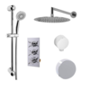 Triple Outlet Concealed Thermostatic Shower Valve With Diverter- EcoStyle Range