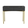 Valencia High Gloss Dressing Table In Anthracite Grey