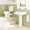 Victoriana Toilet and Basin Suite - 2 Tap Hole