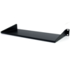 1U Black Universal Server Rack Cabinet Shelf