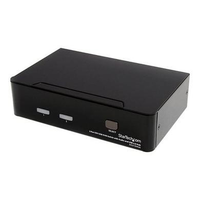 2 Port DVI USB KVM Switch with Audio and USB 2.0 Hub