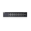 Dell Networking X1018 Smart Web Managed Switch 16x 1GbE and 2x 1GbE SFP ports/X1018X1018P Lifetime Limited Hardware Warr