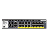 Netgear M4300-16X 16-Port x 100/1000/2.5G/5G/10GBase-T PoE+ L3 Rack Mountable Managed Network Switch