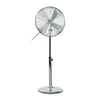 electriQ 16 Inch Chrome Pedestal Fan with Adjustable Stand and Oscillation Function