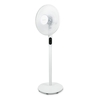 electriQ 16 Inch Low Energy Quiet DC Pedestal Floor and Table Fan with Remote Control Timer and Oscillation Functio