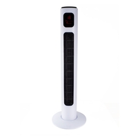 electriQ 38 Inch Tower Fan with Temperature Display