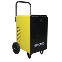 electriQ 50 Litre Industrial Dehumidifier with Digital Humidistat and Timer
