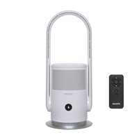 electriQ Bladeless Fan with True HEPA Air Purifier with UV Light & Smart WiFi
