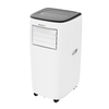 GRADE A1 - Dual plug EU+UK electriQ 10000 BTU Quiet Portable Air Conditioner - for rooms up to 28sqm