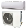 GRADE A1 - electriQ 12000 BTU Panasonic Powered Wall Mounted Split Air Conditioner with Heat Pump 5 meters pipe kit and