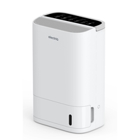 GRADE A1 - electriQ 8 Litre Smart App Alexa Desiccant Dehumidifier with Heater and Ioniser