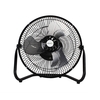 GRADE A1 - electriq 9 Inch High Velocity Desk Fan with 2 Speeds - Black