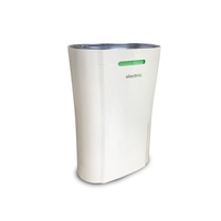 GRADE A1 - electriQ CD20LE PRO 20L Low Energy Smart Dehumidifier for 2 to 5 bed houses with UV Air Purifier