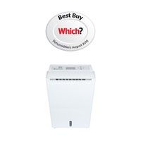 GRADE A1 - Meaco DD8L-Zambezi 8L Desiccant Dehumidifier with Humidistat and Ioniser for up to 5 bed house 3 Year Warrant
