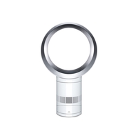 GRADE A2 - Dyson AM06 12 Inch Desk Fan - White and Silver