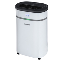 GRADE A2 - electriQ 12 litre Low Energy Dehumidifier for up to 3 bed house with Digital Humidistat and UV Plasma Air Pur