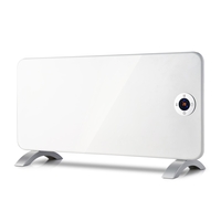 GRADE A2 - electriQ 2000W Wall Mountable Panel Heater with Smart WiFi Alexa - Bathroom Safe IP24