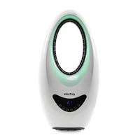 GRADE A2 - electriQ Bladeless Heater 2kW with Optional Mood Light