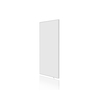 GRADE A2 - Low Energy 700w Infrared Wall Mounted Frameless Panel Heater with Smart WiFi Alexa - Ultra-slim and Ultra-lig
