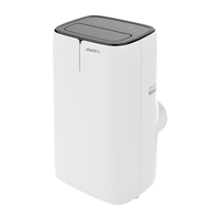 GRADE A3 - EcoSilent 12000 BTU SMART WIFI App Alexa Portable Air Conditioner with Heat Pump - for rooms up to 30 sqm