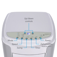 GRADE A3 - electriQ 12000 BTU 3.5 kW WIFI Smart App 4-in-1 Air Conditioner