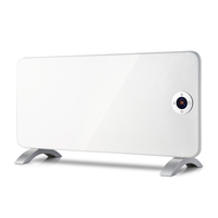 GRADE A3 - electriQ 2000W Wall Mountable Panel Heater with Smart WiFi Alexa - Bathroom Safe IP24