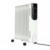 GRADE A3 - electriQ 2.5kw Smart WiFi Alexa Oil Filled Radiator 11 Fin 24 hour and Weekly Timer with Thermostat and Remo