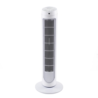 GRADE A3 - electriQ 29 Inch Tower Fan with Remote Control 3 Speed Settings Timer & Oscillation Functions