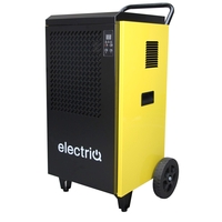 GRADE A3 - electriQ 70 Litre Commercial Dehumidifier with Digital Humidistat Timer and Uplift Pump
