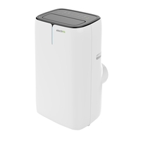GRADE A3 - electriQ EcoSilent 12000 BTU Portable Air Conditioner - for rooms up to 30sqm