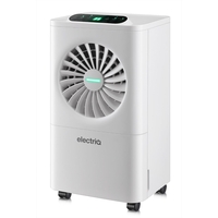 GRADE A5 - electriQ 10 Litre Dehumidifier with Humidistat and Odour Filter for Damp Mould Drying Clothes