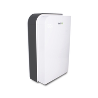 GRADE A5 - electriQ 10 Litre Desiccant Dehumidifier with Heater and HEPA Air Purifier