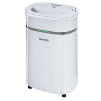 GRADE A5 - electriQ 20 Litre Dehumidifier with Humidistat and Carbon Filter