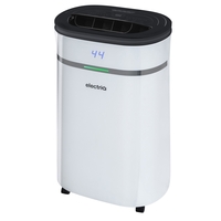 GRADE A5 - electriQ 20 Litre Low Energy UV Antibacterial Dehumidifier with HEPA Air Purifier