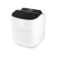 GRADE A5 - electriQ Compact 9000 BTU Small and Powerful Portable Air Conditioner for rooms up to 21 sqm