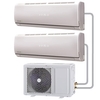 Multi-Split 18000 BTU Inverter Air Con with 2x 9000 BTU Indoor Units