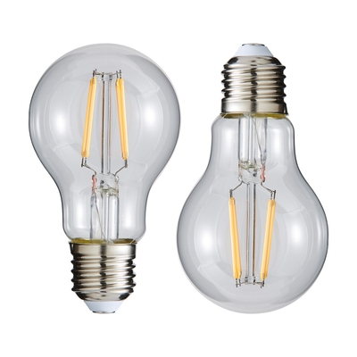 2 Pack of 6W LED Vintage Style
ES E27 Classic Light Bulb, 
Natural White
