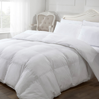 4.5 Tog Like Down Double Duvet,  White