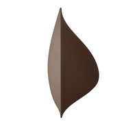 Lesley Outdoor LED Leaf Style Wall Light,  Rust