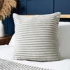Luxury Ribbon Velvet Cushion,  Silver