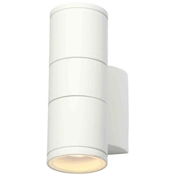 Stanley Arda Outdoor 2 Light Up & Down Wall Light,  White