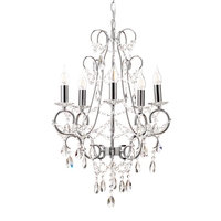Viola Chandelier,  Chrome