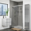 1200 Universal Sliding Shower Door - Vega