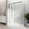 1200x900mm Frameless Rectangular Sliding Shower Enclosure - Aquila